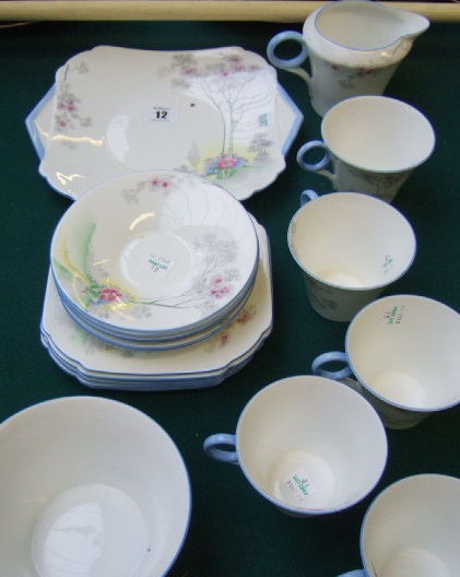 Appraisal: A Shelley part tea service for Lawleys Regent Street th