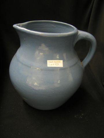 Appraisal: Blue Pottery Water Pitcher