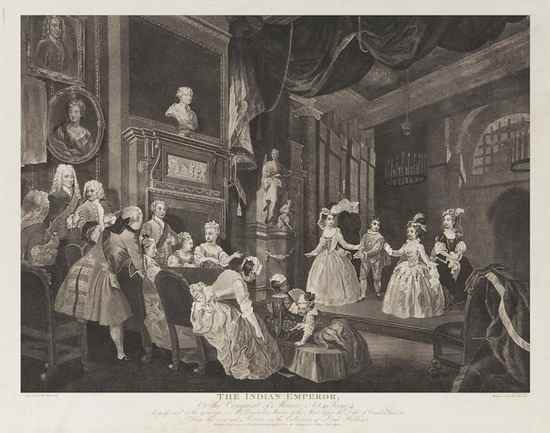 Appraisal: William Hogarth - A large group of plates c plates