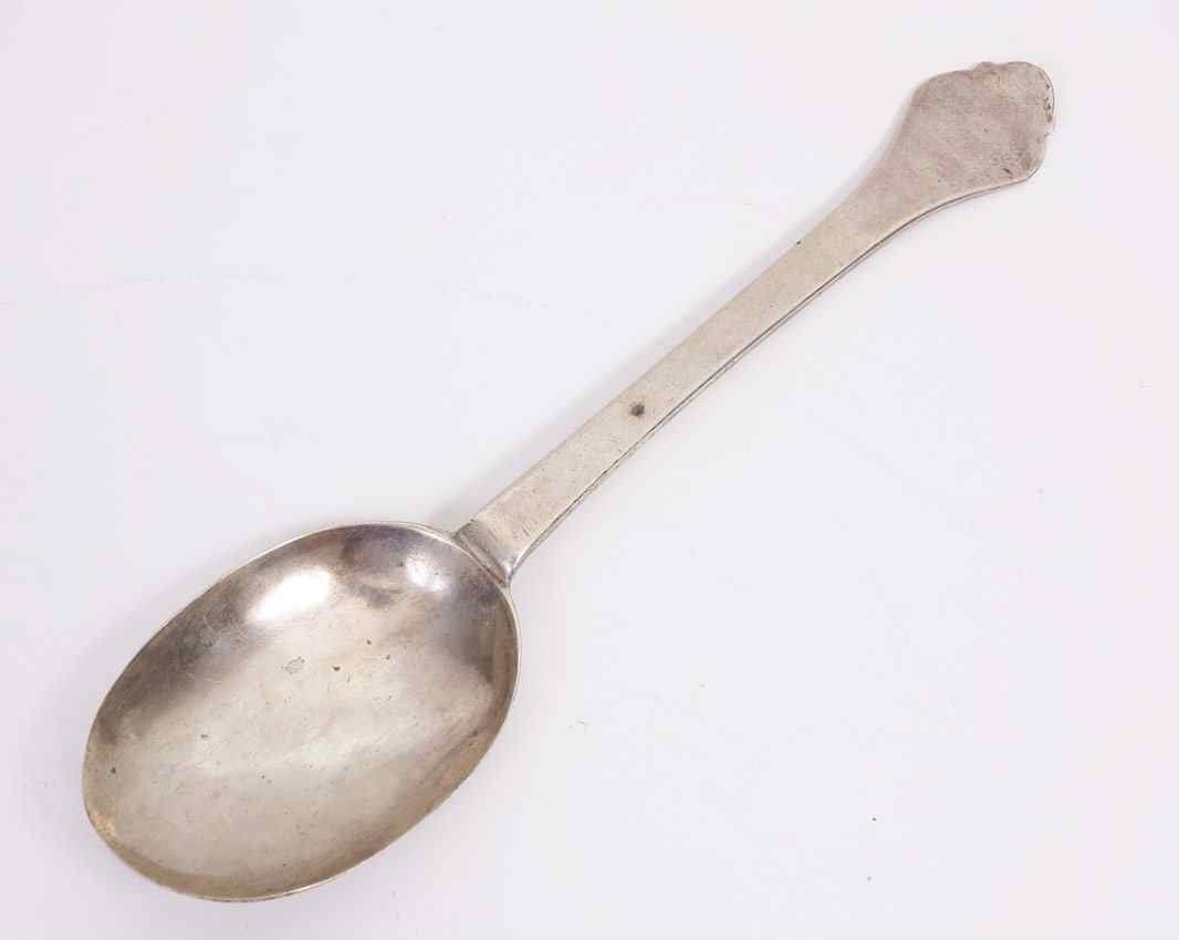 Appraisal: QUEEN ANNE LAWRENCE COLES TRIFID SPOON Hallmarked CO most likely