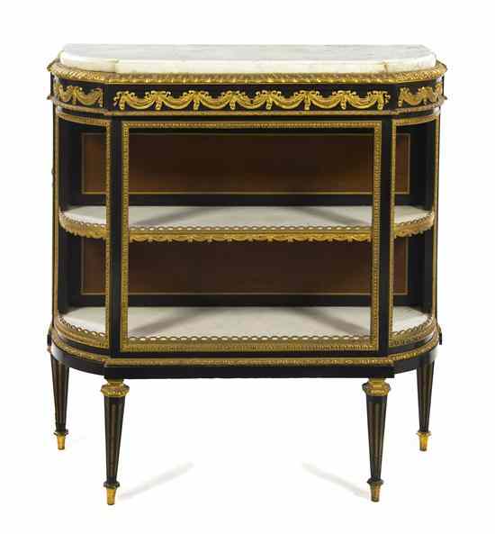 Appraisal: A Louis XVI Style Gilt Bronze Mounted Console Emmanuel-Alfred Beurdeley