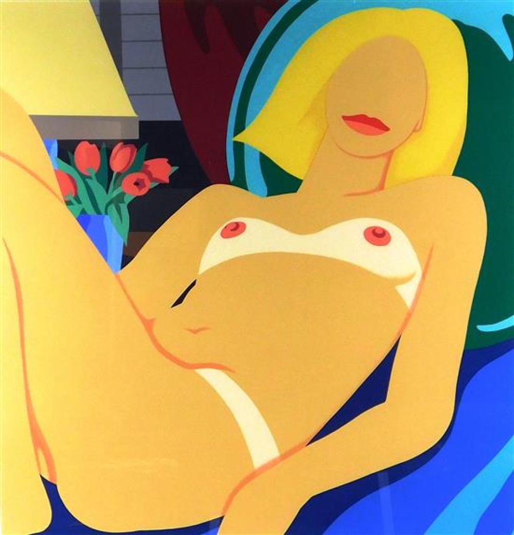 Appraisal: Tom Wesselmann American - Claire Nude lithograph with screening pencil