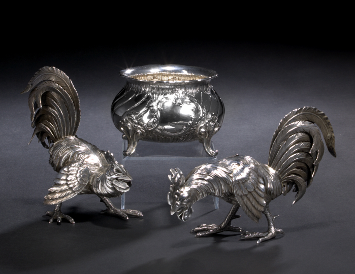 Appraisal: German Silver Bowl first quarter th century by J D