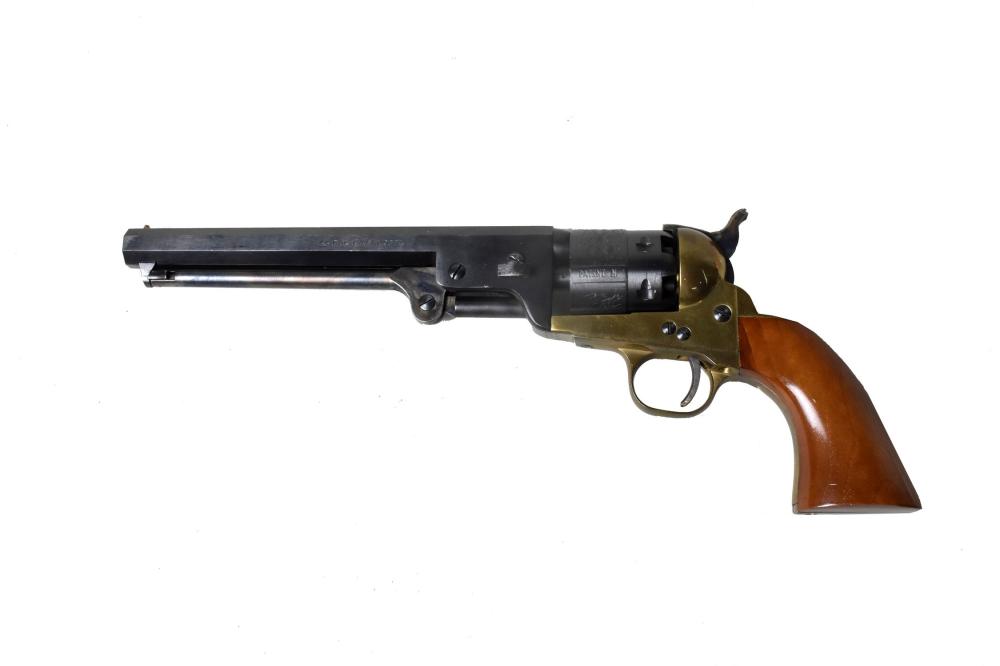 Appraisal: ITALIAN SAN PAOLO BRESSIA NAVY MODEL LONG BARREL PISTOL caliber