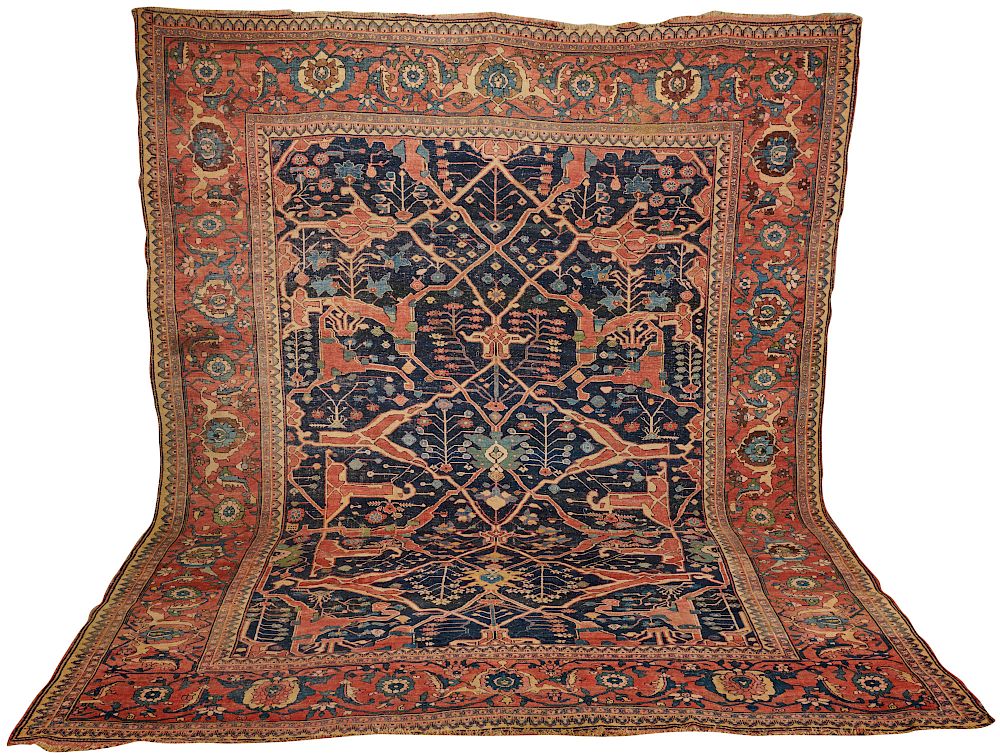 Appraisal: Bidjar Gerus Carpet Persia ca ft in x ft in