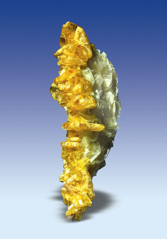 Appraisal: BARITE ON CALCITE Meikle Mine Elko County Nevada In the