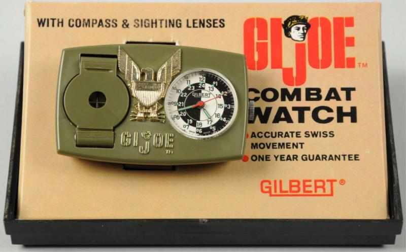 Appraisal: GI Joe Combat Character Wrist Watch Made by Gilbert Working