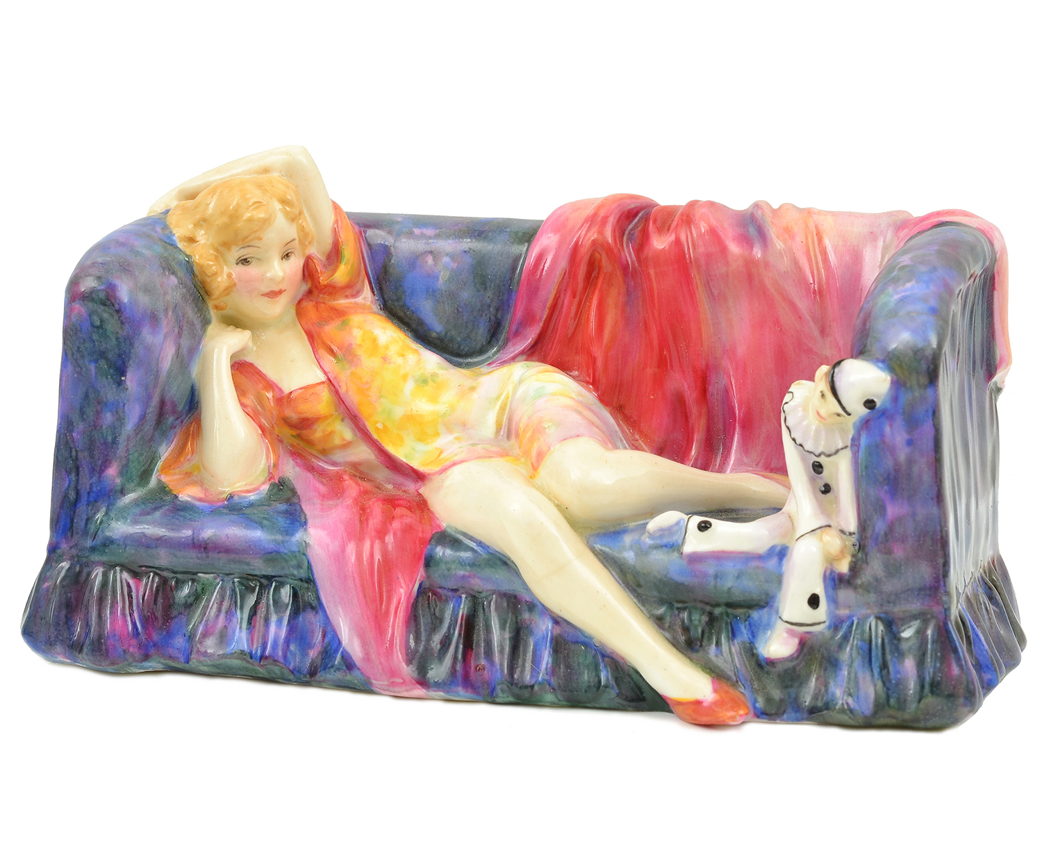 Appraisal: A RARE ROYAL DOULTON PORCELAIN FIGURE 'DREAMLAND' modelled as a