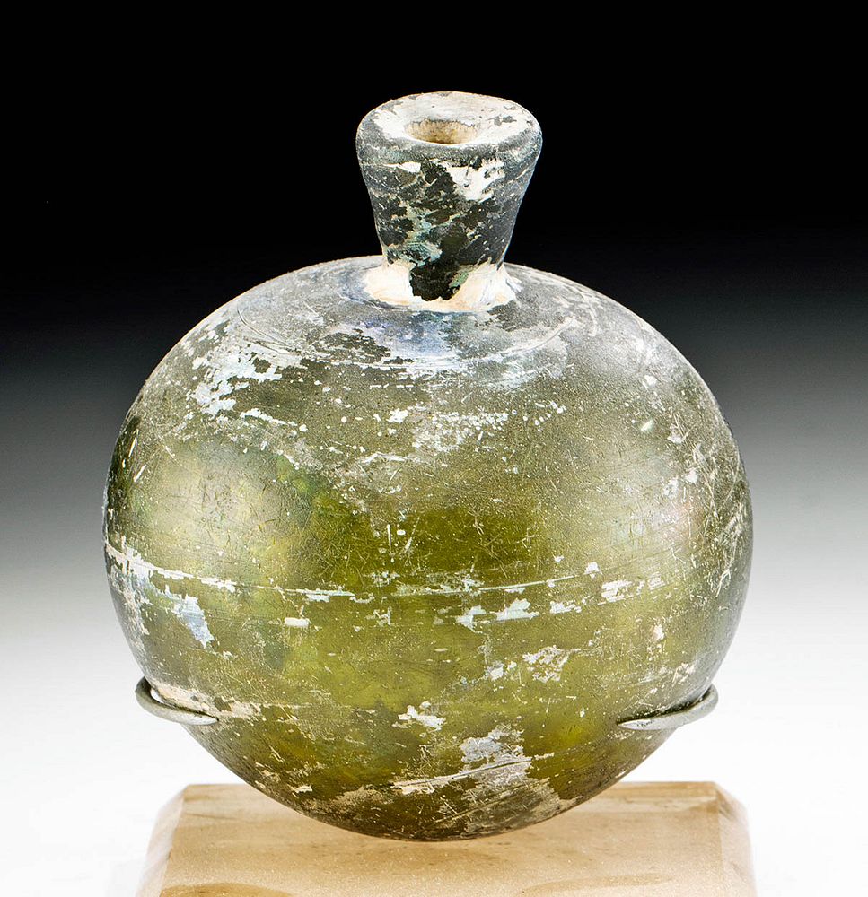 Appraisal: Beautiful Roman Glass Vessel Roman Imperial Period ca st to