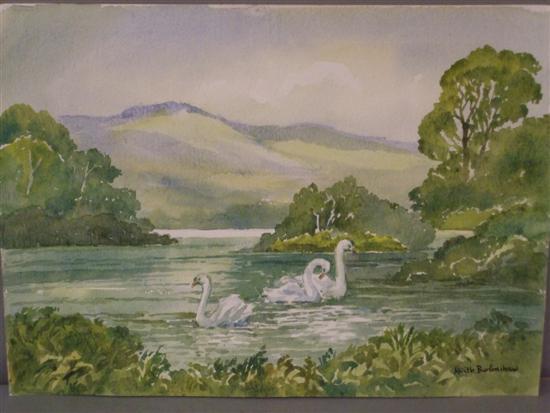 Appraisal: Keith Burtonshaw five watercolours of various English landscapes all signed