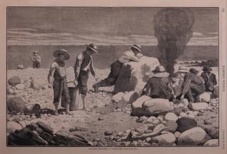 Appraisal: Winslow Homer Sea Wood block on paper print from page