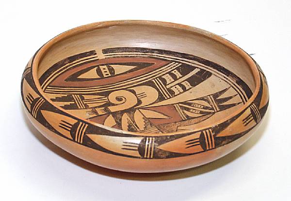 Appraisal: Contemporary Native American pottery and jewelryProperty from a New Mexican