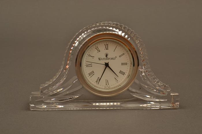 Appraisal: WATERFORD CRYSTAL DRESING TABLE CLOCK