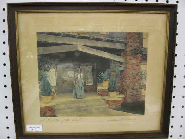 Appraisal: Wallace Nutting Print ''A Puritan of the South'' rare Arts