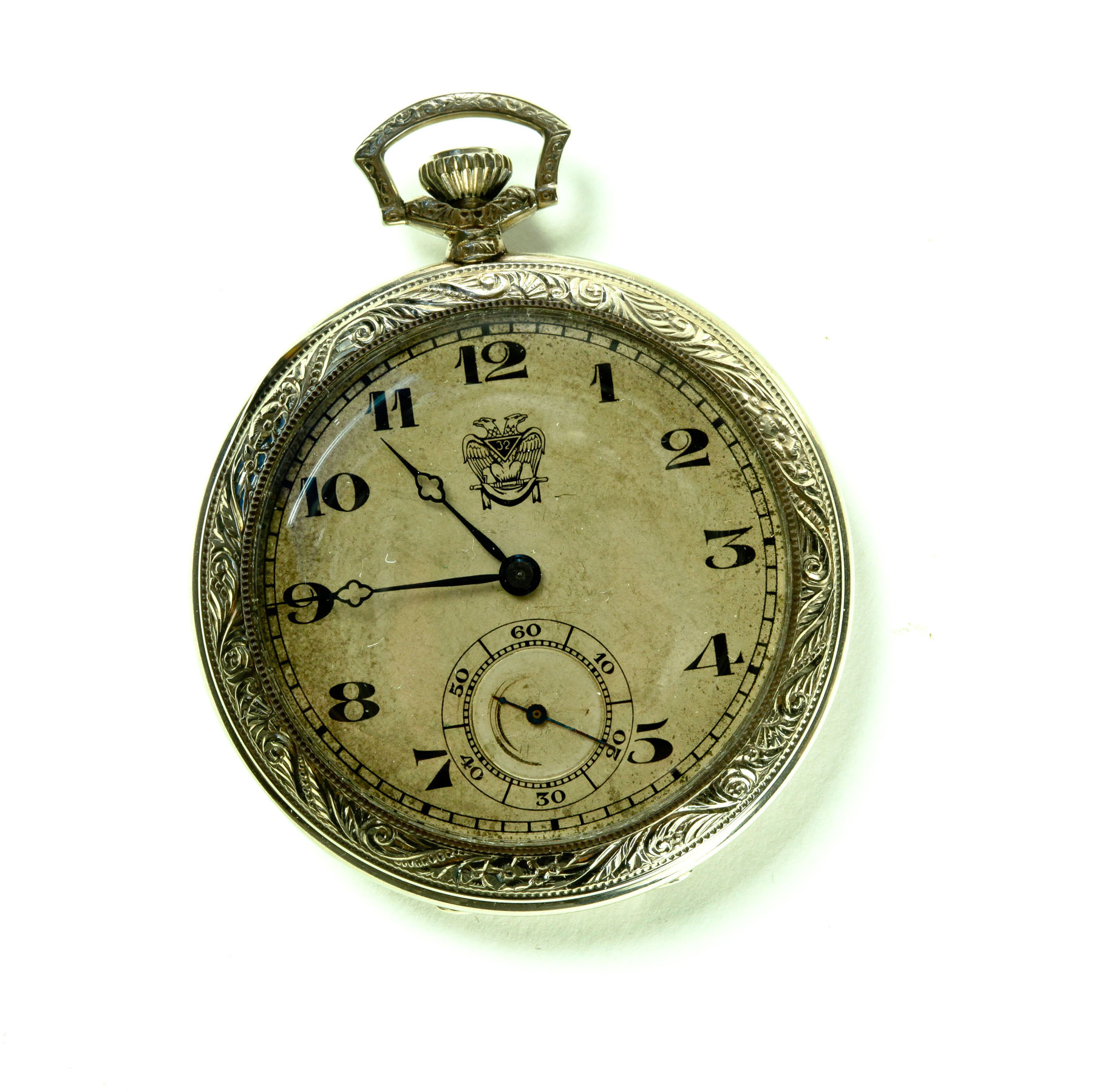 Appraisal: DUDLEY POCKET WATCH American th Century Open face pocket watch