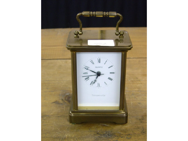 Appraisal: CARRIAGE CLOCK - TIFFANY CO