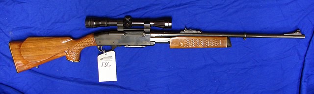 Appraisal: Remington Model left handed pump action rifle Cal - bbl