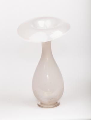 Appraisal: Ingeborg Lundin - for Orrefors a white opaque glass vase