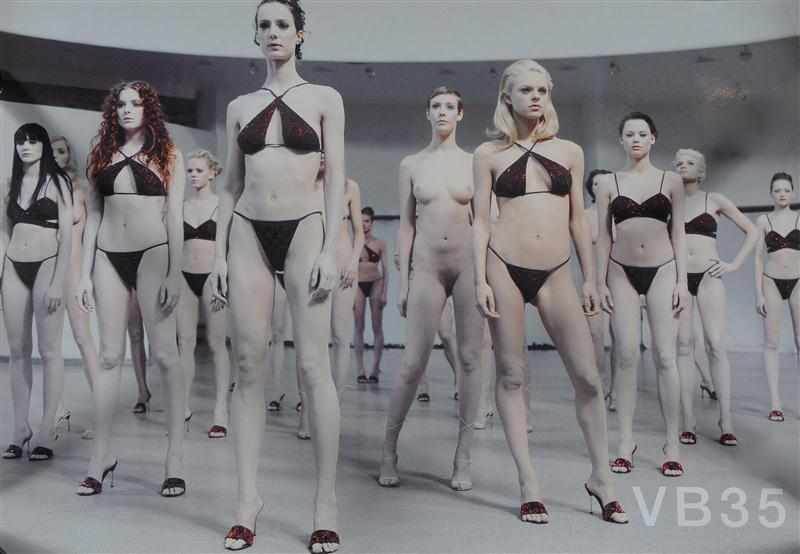 Appraisal: VANESSA BEECROFT b PARKETT NO UNTITLED - VB MODELS IN