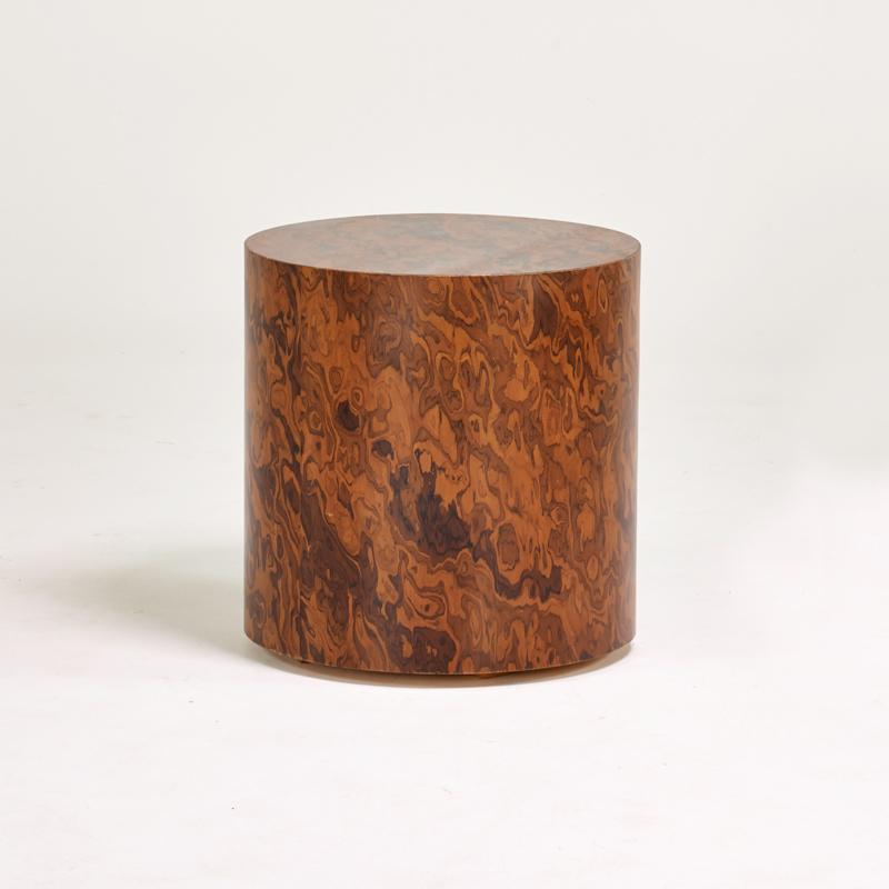 Appraisal: STYLE OF MILO BAUGHMAN Side table USA s Veneered wood