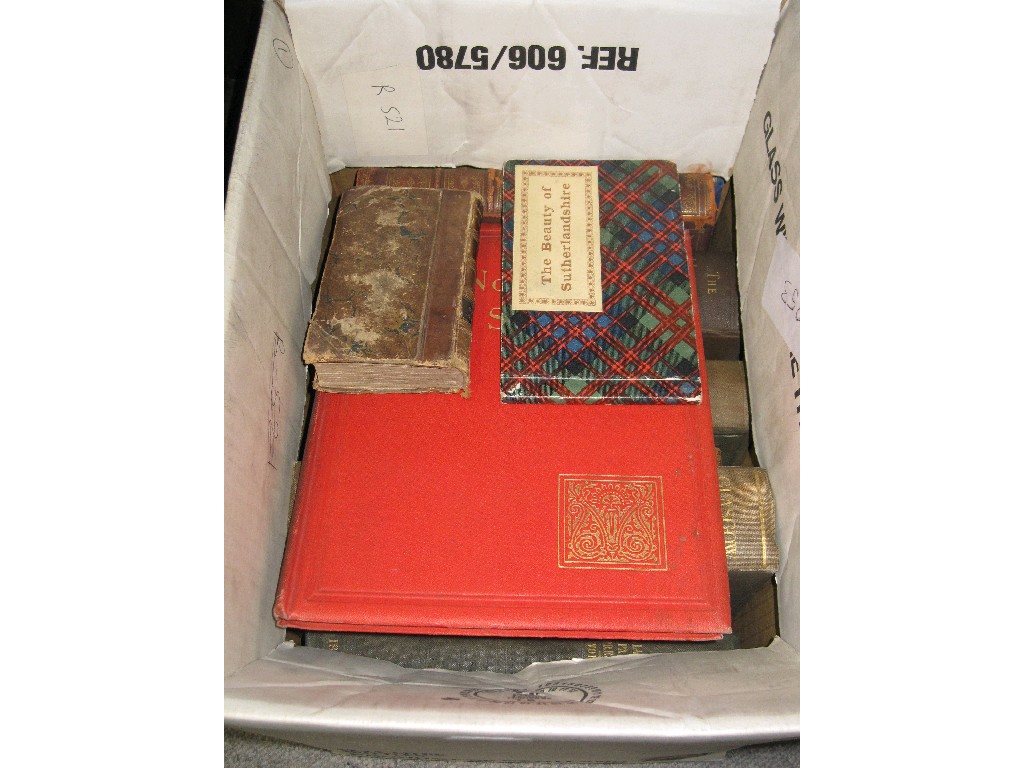 Appraisal: Box of books