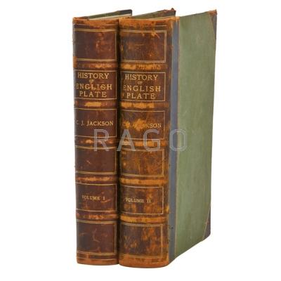 Appraisal: AN ILLUSTRATED HISTORY OF ENGLISH PLATE Two volume set of