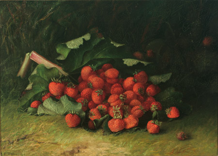 Appraisal: Abbie Luella Zuill American - Still Life of Strawberries on