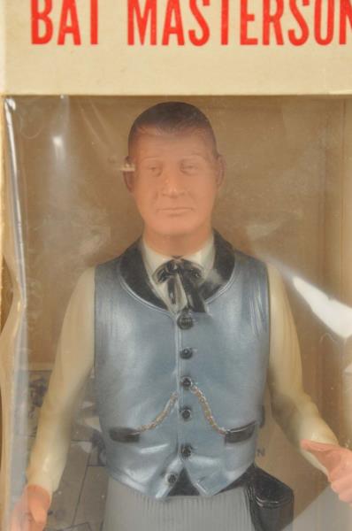 Appraisal: Hartland Bat Masterson Plastic Gunfighter Figure In original box marked