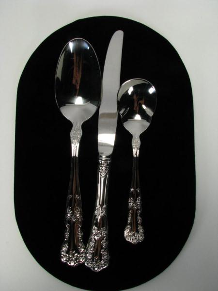 Appraisal: Set of Gorham Stainless Steel Flatware Service for Twelve floral