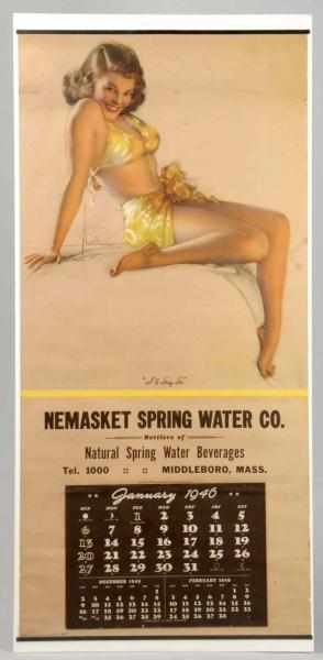 Appraisal: Rolf Armstrong Pinup Calendar from Mass Description Minor soiling to