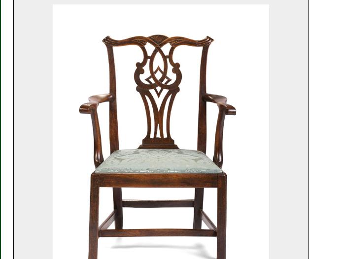 Appraisal: NEW ENGLAND PAINT DECORATED ROCKING CHAIR With boldly turned finials