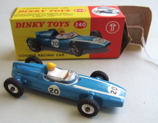 Appraisal: A Dinky Cooper racing car and a Dinky Healey sports