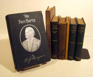 Appraisal: V American West ANTIQUE US HISTORY Washington Irving William Jennings