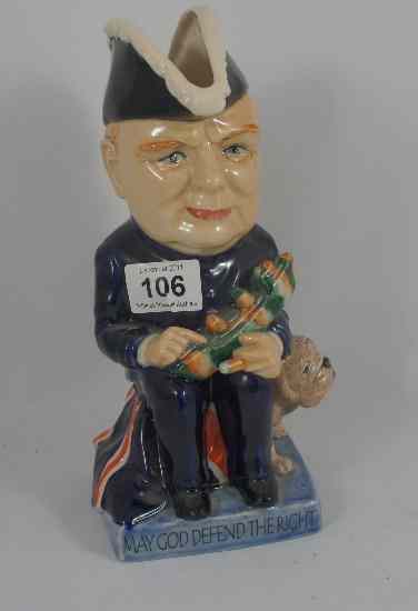 Appraisal: Kevin Francis Toby Jug Winston Churchill from th Century Collection