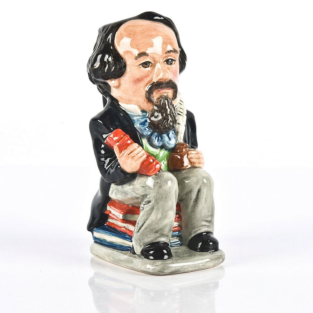 Appraisal: ROYAL DOULTON TOBY JUG CHARLES DICKENS D Famous author sitting