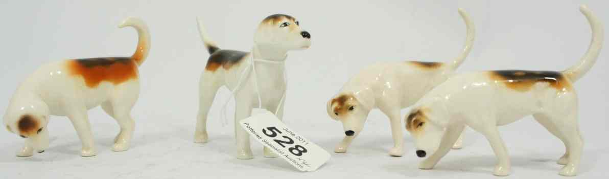 Appraisal: Beswick Foxhound x