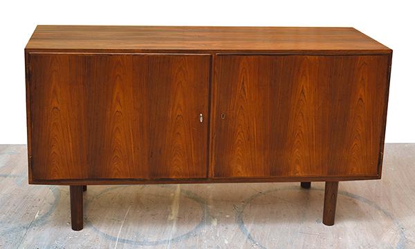 Appraisal: OMAN JUN DANISH ROSEWOOD SIDEBOARD