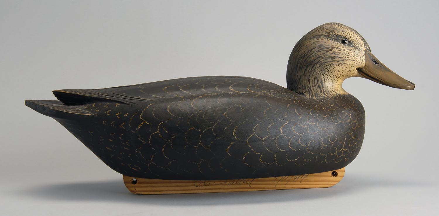 Appraisal: BLACK DUCK DECOY By Ed Stewart of Hainesport New Jersey