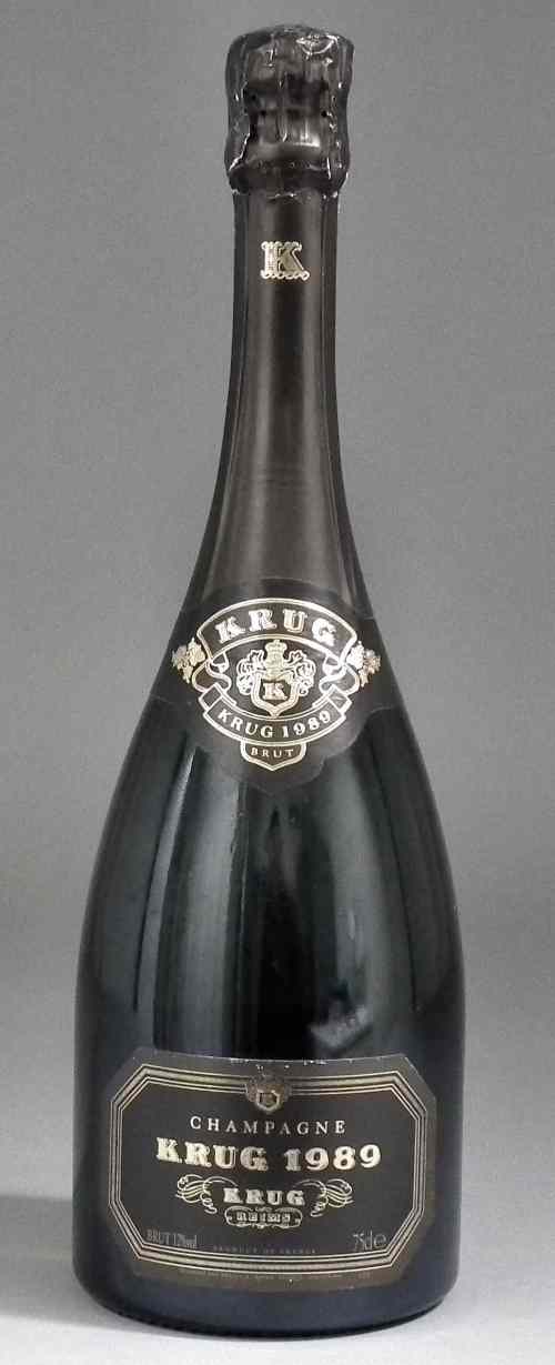 Appraisal: A bottle Krug vintage champagne