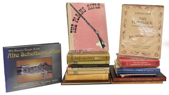 Appraisal: lot of Collection of firearms books comprising The Plains Rifle