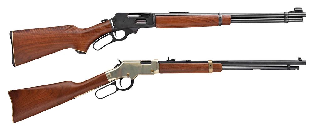 Appraisal: Two Lever Action Rifles Marlin Model CS - Win in