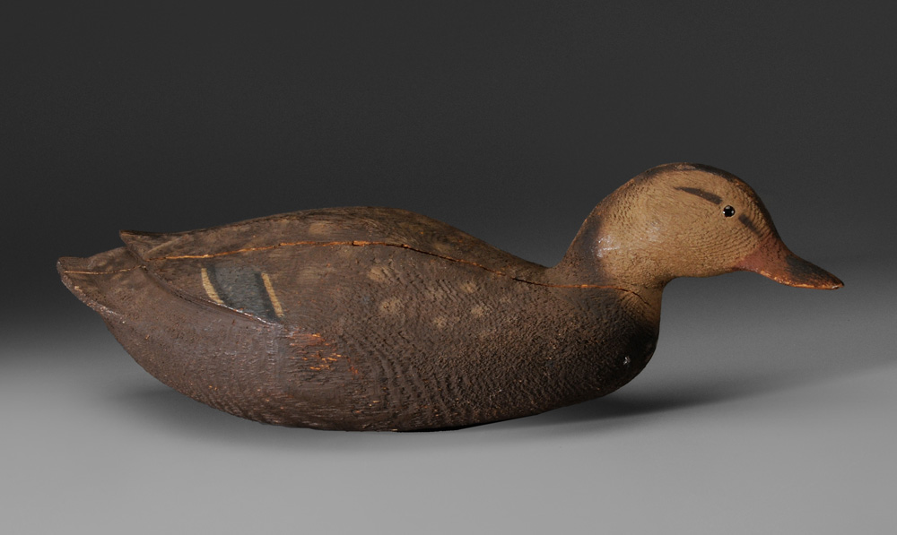 Appraisal: Down East Factory Decoy mallard hen applied ey