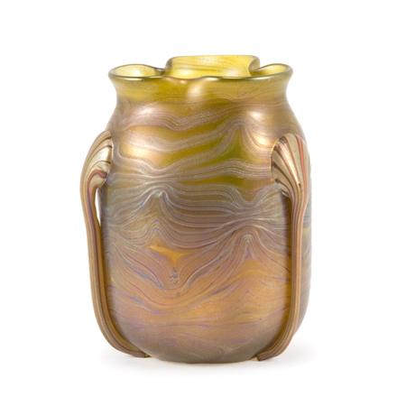 Appraisal: Loetz Iridescent Glass Vase Estimate -