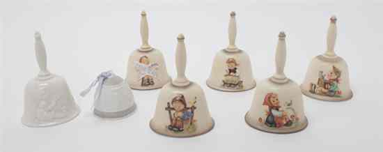 Appraisal: A Collection of Nineteen Hummel Porcelain Annual Bells comprising various