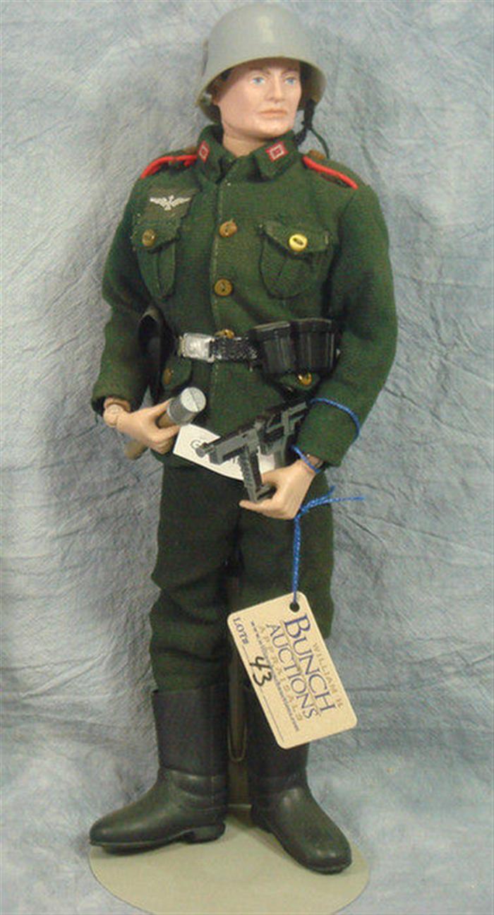 Appraisal: Vintage GI Joe German Action Figure inches tall made by