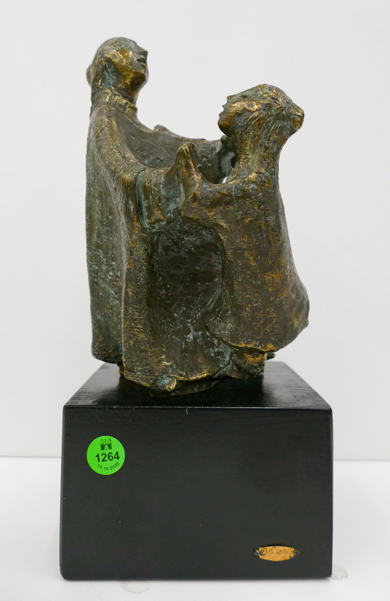 Appraisal: Curtis Jere Modernist Dancers Bronze Sculpture ''