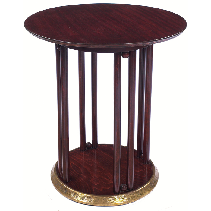 Appraisal: Josef Hoffmann table model for the Cabaret Fledermaus c made