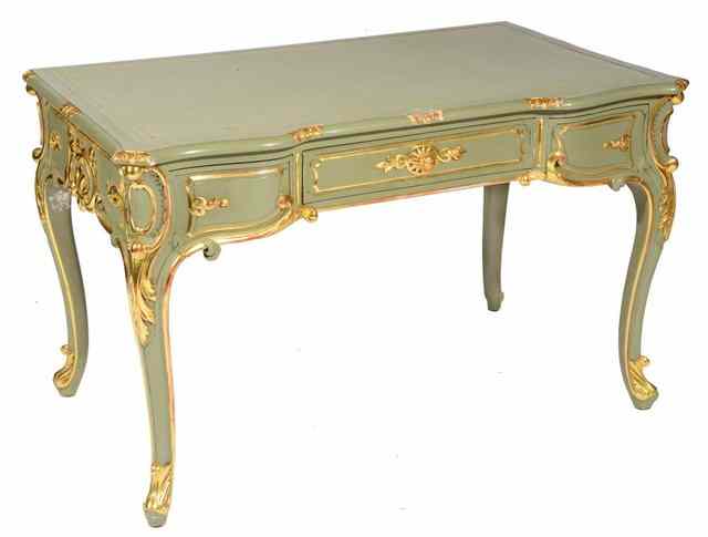 Appraisal: A FRENCH BUREAU PLAT fitted with one frieze and two