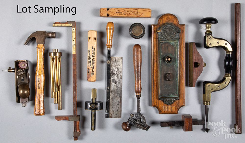 Appraisal: Group of tools Group of tools to include a Marples