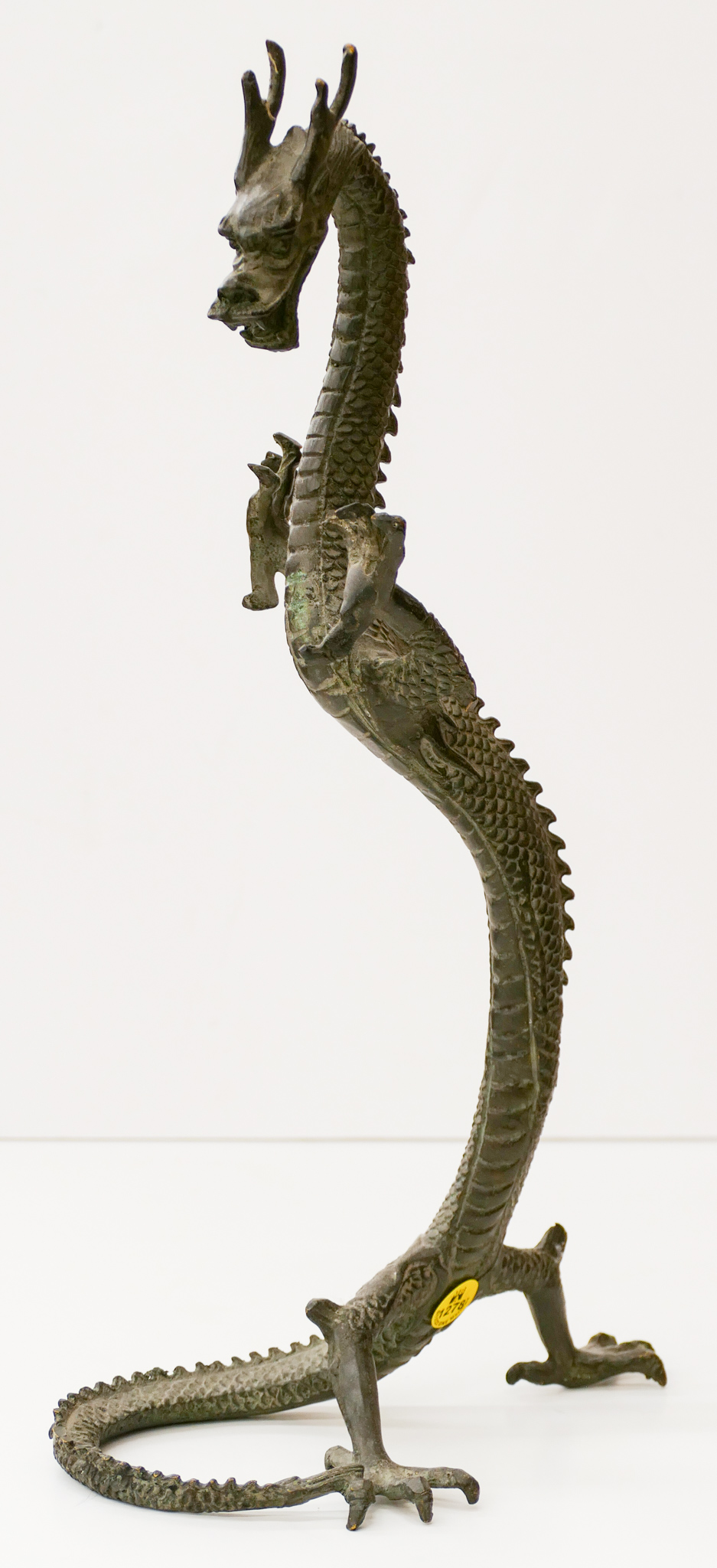 Appraisal: Asian Dragon Metal Sculpture ''